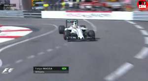 F1 2016 Monako GP - Max Verstappen Q1'de ki Kazası