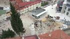 Yenisi yapılınca eskisi böyle yıkıldı