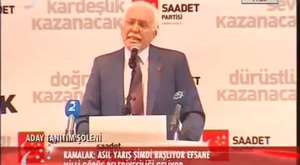 Saadet Partisi Aday Tanıtım Şöleni 2 Şubat 2014 Ankara/Arena