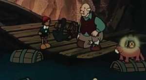 Pinocchio 51 Wiedersehen mit Geppetto 