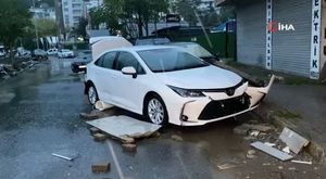 Silivri'de feci kaza kamerada