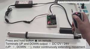 Smartphone wifi Controller for DC Motor iOS system 