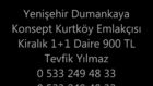 900 TL Yenişehir Dumankaya Konsept Kurtköy Emlakçısı Kiralık 1+1 Daire