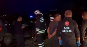 ARAÇ TAKLA ATTI: 5 KİŞİ YARALANDI