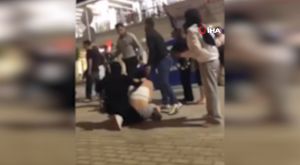 1 yaşındaki çocuğun hayatını kurtaran hareket kamerada...