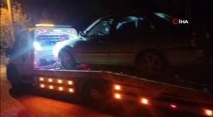 Bursa'da kürekli yumruklu kavga kamerada