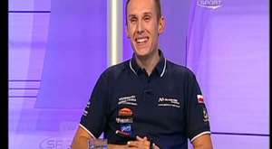 ADAM GŁADYSZ Studio TVP Sport - magazyn TV MOTO SPORT