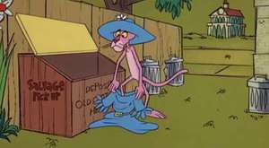 The Pink Panther in _Prehistoric Pink_
