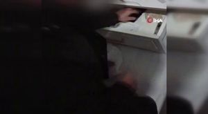 Akaryakıt istasyonunda panik anları! Yangın çıktı...