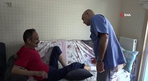 Tuğla yığını arasına sıkışan köpek yavrusu 2 saatte kutarıldı