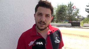 Konya'da askeri eğitim uçağının düştüğü bölgeden ilk görüntüler