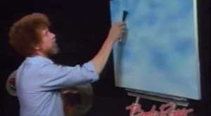 Bob Ross Fans: Painting Mountains 