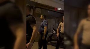 Bursa'da tekstil fabrikasındaki patlama anı kamerada
