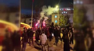 Makas atan sürücü kazaya neden oldu