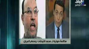 ‫خناقة احمد شوبير و احمد الطيب  وضرب احمد شوبير للطيب !!‬‎ 