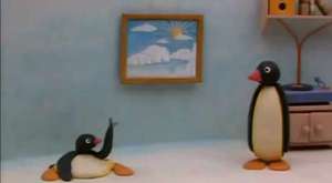 017 Pingu Has Music Lessons From His Grandfather 