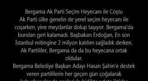 Hasan Şahin’e Köy’de Miting Gibi Karşılama