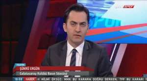 Galatasaray basın sözcüsü Şükrü Ergün Ntvspor canlı yayınına bağlandı.