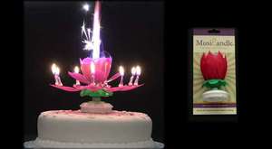 Müzikli Kendinden Açılan Sihirli Pasta Mumu Doğum Günü Süprizi