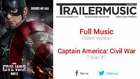 Captain America: Civil War - Trailer #1 Exclusive Full Music (Edited Version) 