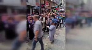 Fırtına uçurdu, çelik ok gibi saplandı