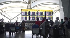 İstinat duvarına çarpan et yüklü kamyon kağıt gibi ezildi!