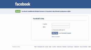 Sahte Facebook Düzenleyerek Hesap Çalma