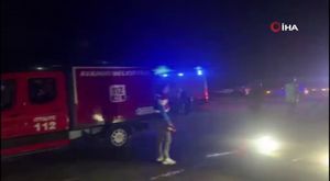 Bursa'da motosiklet ile otomobilin çarpıştığı kaza kameraya yansıdı