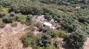 Bursa'nın dağ köyleri kar altına kaldı