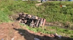 Korkunç kaza! Yolcu otobüsü ile tır çarpıştı: 1 ölü, 31 yaralı