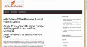 Adobe Photoshop CS6 Serial Number And Keygen Full Version Free Download