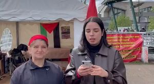 Fransa Paris Direniş Çadırı 197. Gününde