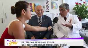 29.10.2016 A Haber Türkiye`de Sağlık Programı - Dr. Serdar Savaş Gentest`i Anlatıyor. 