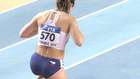 female sprint hurdlers' start