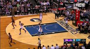 D`Angelo Russell Clutch Three Pointer -December 9, 2015 - Lakers vs. Timberwolves 
