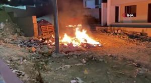 Bursa'da kaynak yaparken dehşeti yaşadı!