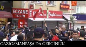 Gezi'nin birinci yılında Bursa'da kırmızı giyen kadınlar yürüdü