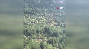 İki aile arasında çıkan taşlı, sopalı kavga kamerada