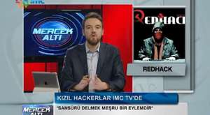 RedHack Ulusal Kanal ekranından AKP yi uyardı  O bilgileri açıklarız