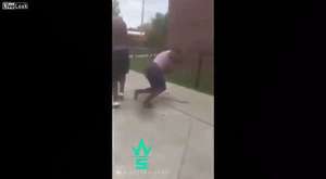 Black Girl Spits At Guy, Regrets İt Instantly