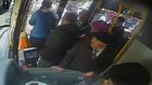 Otobüs Şoförüne Tekmeli Saldırı Kamerada