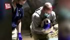 Sevimli panda yavrusu'nun gelişim muayenesi