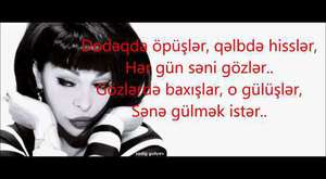 Aygün Kazımova - Bir Gecəlik - LYRİCS (feat. Gökhan Erol)