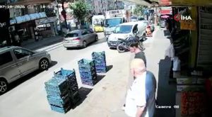 Bursa'da hatalı sollama kamerada