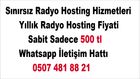 Furuncu Sınırsız Radyo Hosting Hizmetleri