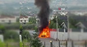 Bursa'da mobilya atölyesinde büyük yangın