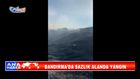 BANDIRMA’DA SAZLIK ALANDA YANGIN