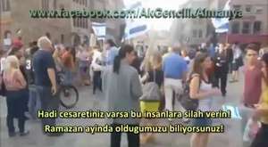 İsrailli Göstericileri Yerin Dibine Sokan Türk
