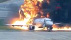 Rusyada uçak yangını