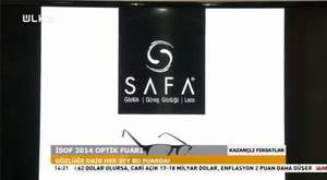 SAFA GRUP OPTİK ÜLKE TV RÖPORTAJ - İSOF FUAR 2014 